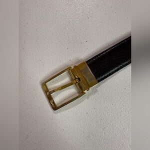 YSL Saint Laurent Slim Belt see measurements